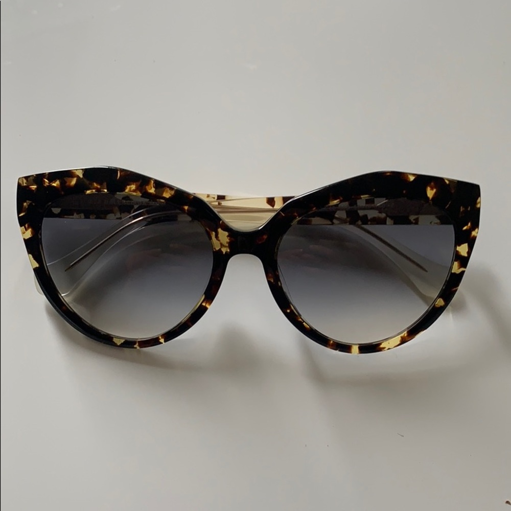Balenciaga cat eye tortoise sunglasses